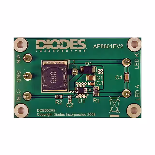 AP8801EV2 Diodes Incorporated  Cartes d'évaluation - Pilotes LED